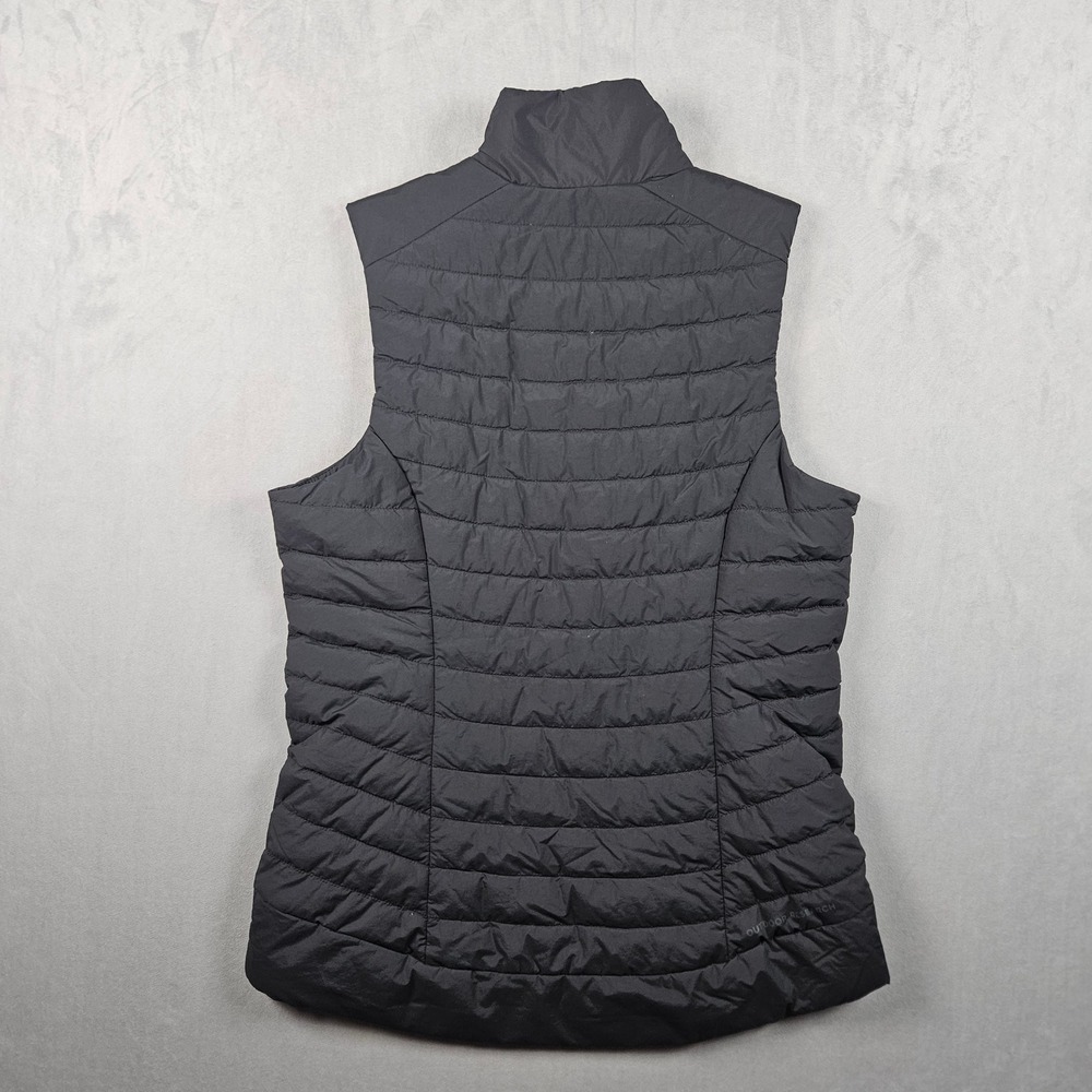 Outdoor Research Shadow Insulated Vest Womens Small Black Full Zip Puffer - Picture 2 of 13